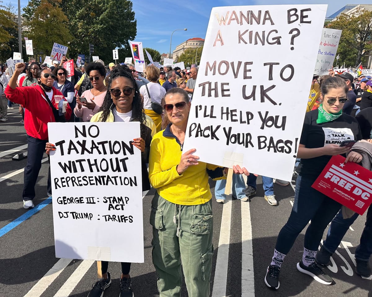 Thousands rally in Kansas City at second “No Kings” demonstration