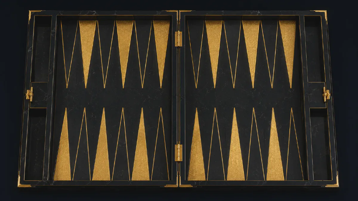 Stoic Backgammon Art